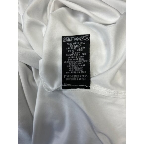 R&M Richards Womens Evening Gown Dress Size 8 Gray Lace Polyester & Spandex - Picture 10 of 13